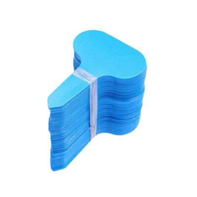 

100pcs Garden Mini T-label Flower Tag Plastic Nursery Garden Plant Label for FlowerGreen Plant Pot