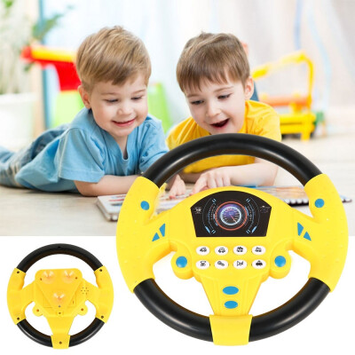 

1PC Play&Learn Driver Baby Steering Wheel with Lights Sounds Toddler Musical Toy