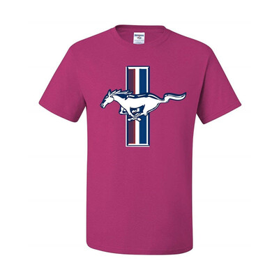 

Ford Mustang Shirt Officially Licensed Logo Mens Tshirt Womens T-Shirt Performance Tee
