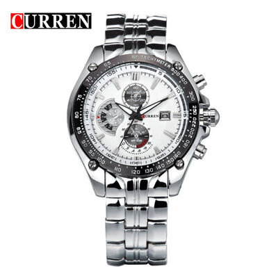 

US Stock Men Watches Luxury brand Military Watch Men Full Steel Waterproof Wristwatches Fashion relogio masculino