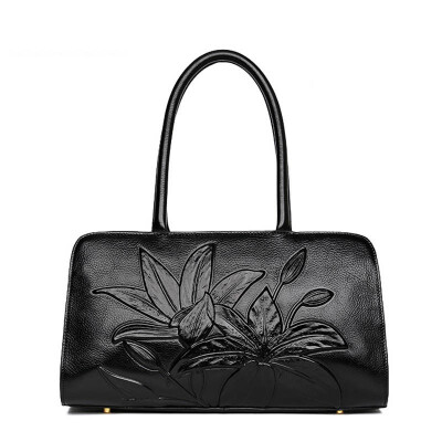 

SUWERER Brand women Genuine Leather bags for women 2019 new luxury handbags women bags designer Embossed bag