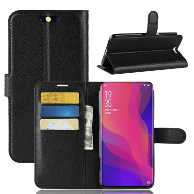 

for Oppo Find X PAFT00 PAFM00 642" Wallet Phone Case for Oppo Find X PAFT00 PAFM00 642" Flip Leather Cover Case Etui Fundas