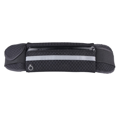 

Waterproof material mobile bag with Earphone hole Leisure Sports Running belt Hiking bag Pockets Bag fitness bag