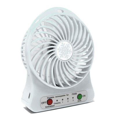 

LED Light Fan Electric Air Cooler Mini Desk USB Fan Fashion Hobbies Desk Personal Fan 3 Speed Mode Flexible Ventilator Bed Office