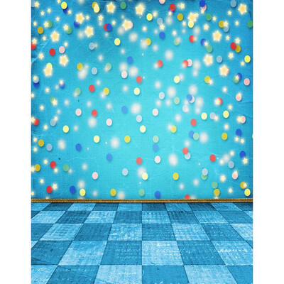 

Xmas Blue Stars Photo Backdrop 57FT Vinyl Fabric Cloth Digital Printing Photo Background s-2154