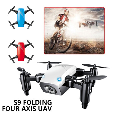 

Willkey S9 Mini Drone No Camera Folding RC Quadcopter altitude helicopter WiFi FPV Micro pocket drone for Children Toy Gift