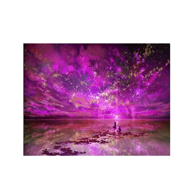 

DIY Diamond Painting Rhinestone Mosaic Embroidery Cross Stitch Star Sky Full Round Mosaic Gift needlework Canvas size 3040 full