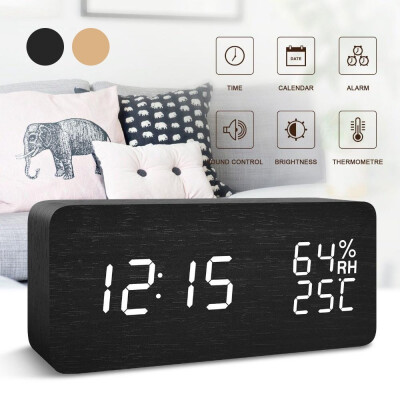 

Willstar Style AB Alarm Clock Dual Bell Loud Alarm Clock Bedside Night Luminous Classic LED Smart Clock