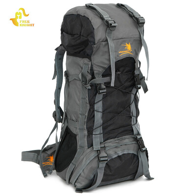 

Free Knight FK008 60L Nylon Water Resistant Backpack Rucksack for Mountaineering Camping Hiking Traveling