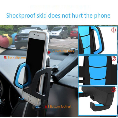 

Multifunction Car Phone Holder for iPhone Samsung Universal Car Holder in Car Air Vent Mount Smartphone Cell Support