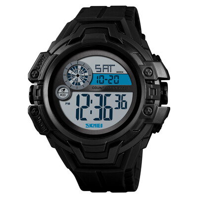 

SKMEI 1446 Men Analog Digital Electronic Watch Fashion Casual Outdoor Sports Male Wristwatch Time Display Alarm Stopwatch 5ATM