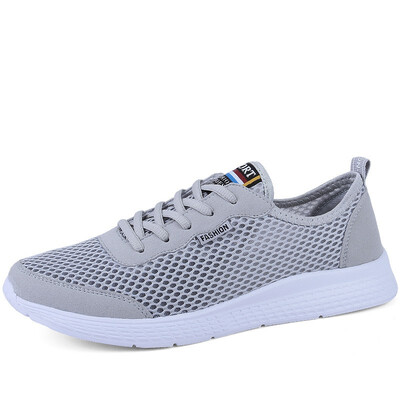 

Size 35-47 Men Casual Shoes Spring Summer Fashion MenS Sneakers Outdoors Mesh Shoes Men Lace Up Breathable Men Shoes