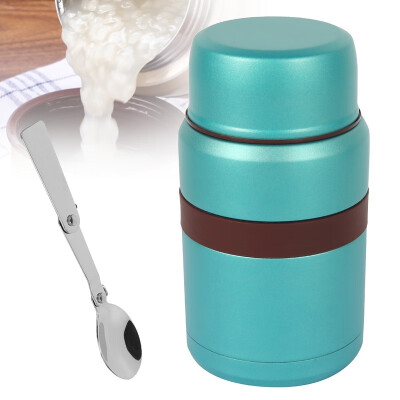 

500ML Thermos Hot Food Flask Lunch Vacuum Storage Warm Soup Heat Travel Work