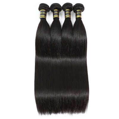 

Amazing Star Brazilian Virgin Hair Straight Hair 4 Bundles Human Hair Weave