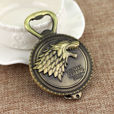 

NEW Game of Thrones House Stark Winter Is Coming Keychain&Bottle Opener