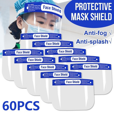 

Safety Clear Face Shield Screen Mask Visor Eye Protection Anti-fog Protective Prevent Saliva Splash Mask