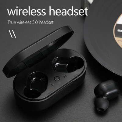 

TWS Earphones Bluetooth 50 Wireless Earphones Sports Earphone with Portable Mic&Charging Box