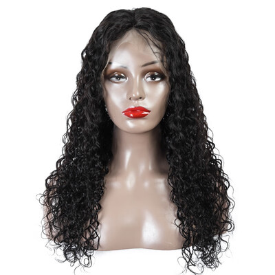 

Amazing Star Lace Front Human Hair Wigs Brazilian Water Wave Lace Front Wigs Pre Plucked Human Hair Lace Front Wigs with Baby Hair