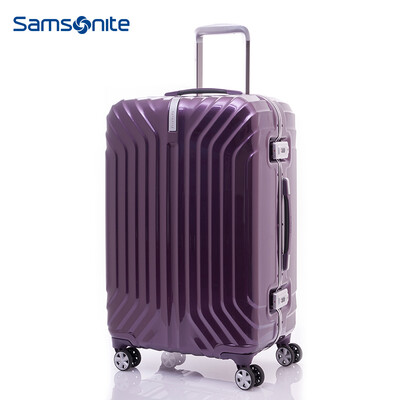 

Samsonite aluminum frame trolley case Samsonite men&women suitcase suitcase hard case TRU-FRAME 25 inch black I0051002