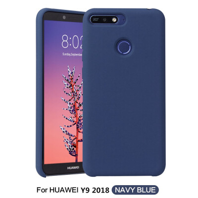 

Goowiiz Phone Case For Huawei Y9 2018P SmartHonor 8 Plus7S Fashion Simple Solid Color Ultrathin Soft TPU Back Cover