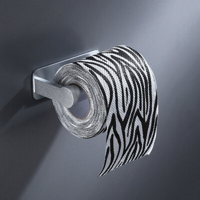 

Willstar Nail-free Paper Roll Holder Fashion Simple Space Aluminum Toilet Tissure Paper Holder