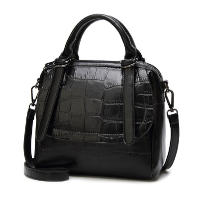 

Women PU Leather Crocodile Embossed Handbag Top Handle Bag Ladies Shoulder Bag Crossbody Bag for women