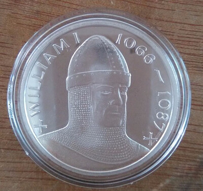 

35mm William The KING OF England Souvenir Coin medal silver plated