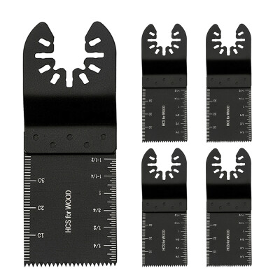 

Willstar 5Pcs Oscillating Multi Tool Saw Blade for Fein Bosch Multimaster Makita Bosch