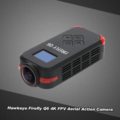 

Original Hawkeye Firefly Q6 4K HD FPV Aerial Camcorder 120° Wide Angle Action Camera for ZMR250 QAV250 GoolRC 210 QAV180 Racing Dr