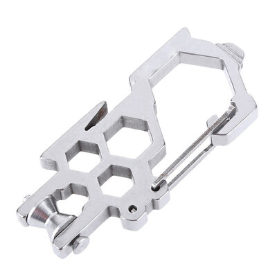 

EDCGEAR Multifunctional Rope Hang Buckle Carabiner Paratrooper Professional Tool Strengthen Version