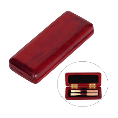 

Solid Wood Oboe Reed Case Wooden Holder Box Maple Wood for 2pcs Oboe Reeds