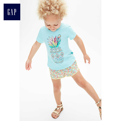 

GAP flagship store childrens metal butterfly decoration round head sandals 292852 champagne color 17 yards 135CM