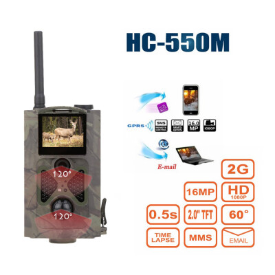 

Lixada 940NM Scouting Hunting Camera HC300M HD GPRS MMS Digital Infrared Trail Camera GSM IR LED