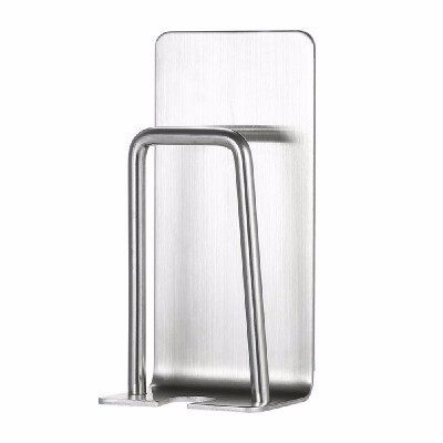 

Wall Mounted Toothbrush Holder Stainless Steel Toothbrush Stand Toothpaste Rinse Cup Storage Rack Toothbrushes Holders with Self A