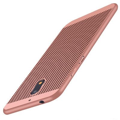 

Goowiiz Phone Case For Nokia 3568 Full Protection Slim Hard PC Breathable Grid Back Cover
