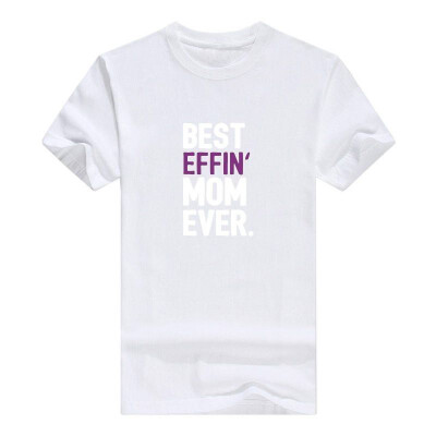 

Funny Mom Gifts Best Effin Mom Ever Premium Crewneck Shirt