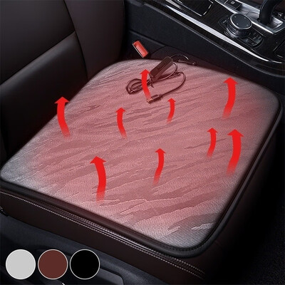 

Willstar Car Heated Seat Cushion Car Seat Winter Warmer Cover Chair Heating Heater Pad