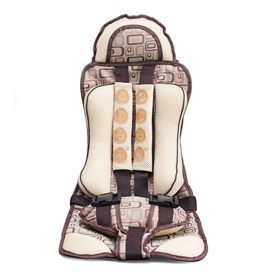 

Portable Baby Safety Car Seat Thicken Universial Kids Seats Cover Chair Cushion Harness Purple