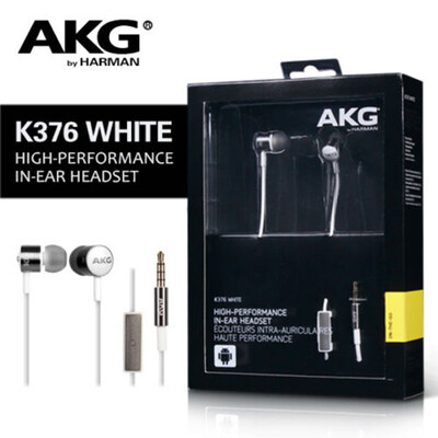 

NEW AKG K376 Aluminium In-Ear Headphones In-Line Remote & Mic Smartphones earphone WHITE&Blue