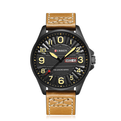 

CURREN Fashion Luxury Luminous Quartz Men Watch Water-Proof Calendar Cool Man Casual Wristwatch Masculino Relogio