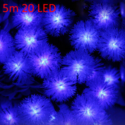 

Christmas Props 5m 20 LEDs Solar String Light Chuzzle Style Lamp Decors New Year Decoration