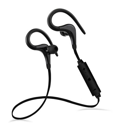 

Bluetooth in ear wireless mobile bluetooth headset English voice prompt&caller ID readout earphone Sports Earbuds Ear Hook