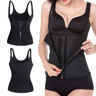 

Premium Women Bodysuit Waist Trainer Cincher Trimmer Slimming Body Shaper Control Shape