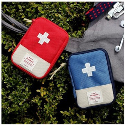 

NeillieN Korean Travel Home Portable First Aid Kit Small Drug Kit Small Receiving Kit Medical First Aid Kit Emergency Kit