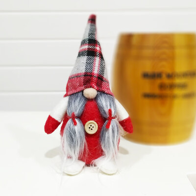 

Christmas Decoration Handmade Gnome Christmas gifts Swedish figurines sitting elf Christmas Elf Decoration New Year Party Gift