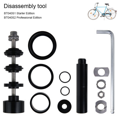 

Willstar Bicycle Bearing Press Kit Bike Bottom Bracket Install&Removal Tool Kit Bike Bottom Bracket Remover