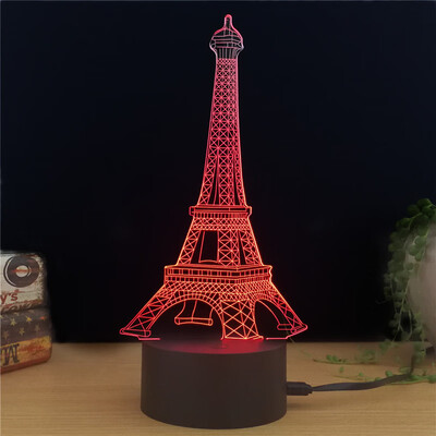 

MSparkling TD010 Creative Building 3D LED Lamp
