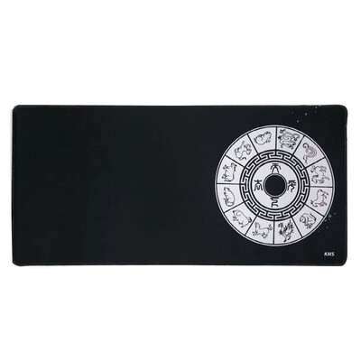 

KUMISUO mouse pad self-supporting large large mouse pad M1 Zodiac black 7503503MM thickening lock game pad office mouse pad