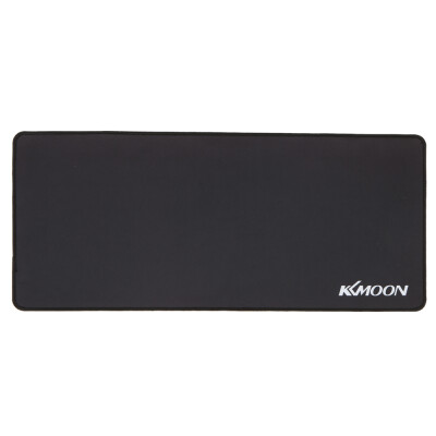 

KKmoon 9003002mm Large Size Plain Black Extended Water-resistant Anti-slip Rubber Speed Gaming Game Mouse Mice Pad Desk Mat