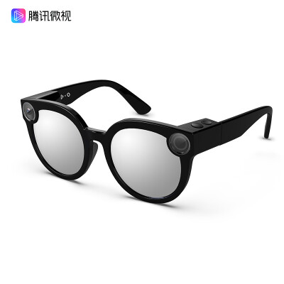 

Tencent microvision smart glasses W2 camera multi-function video camera HD live broadcast black